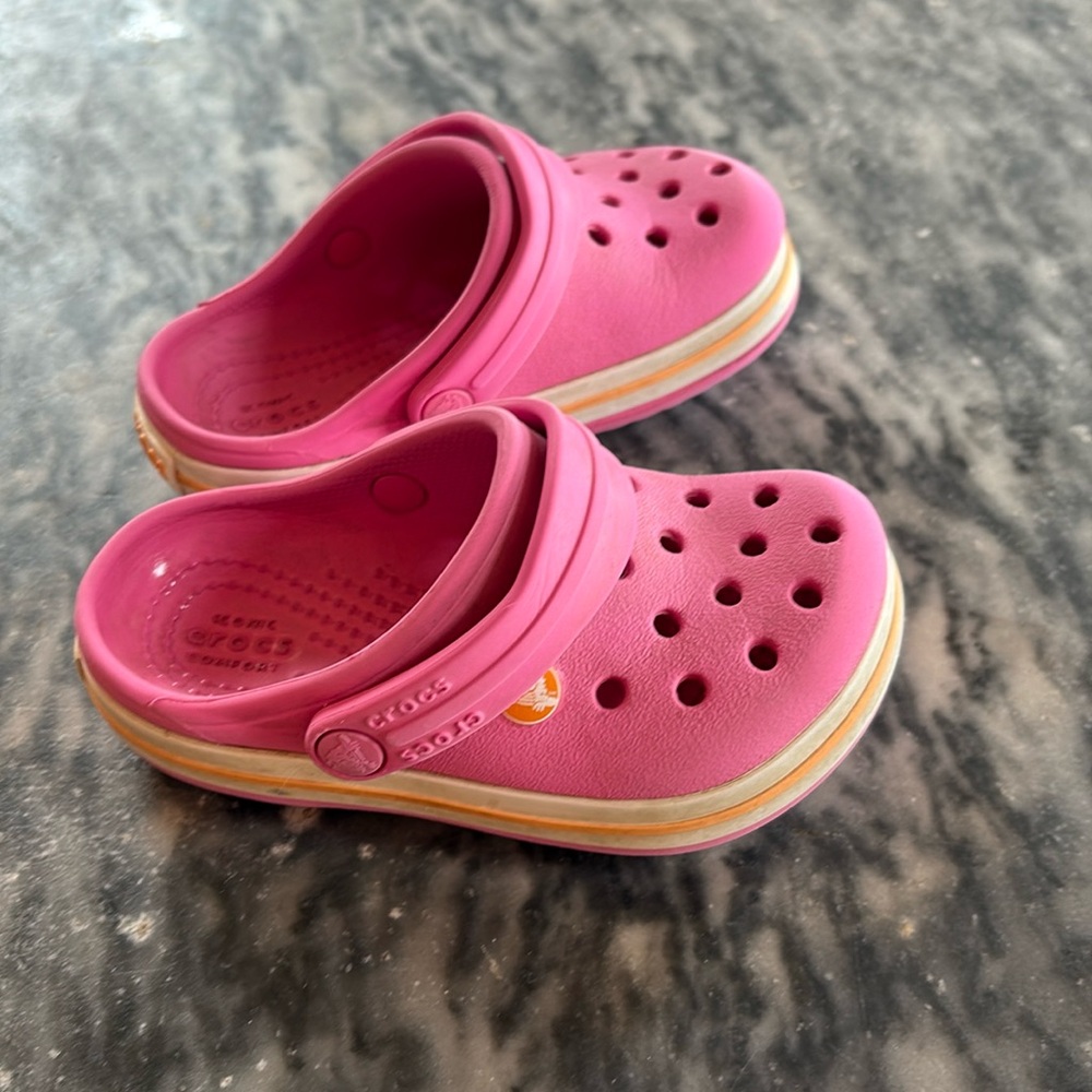 Crocs size 7 Toddler